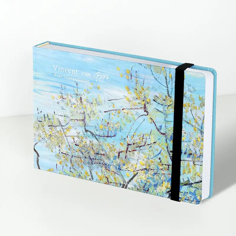 Van Gogh Inspired Oil Painting Art Sketchbook