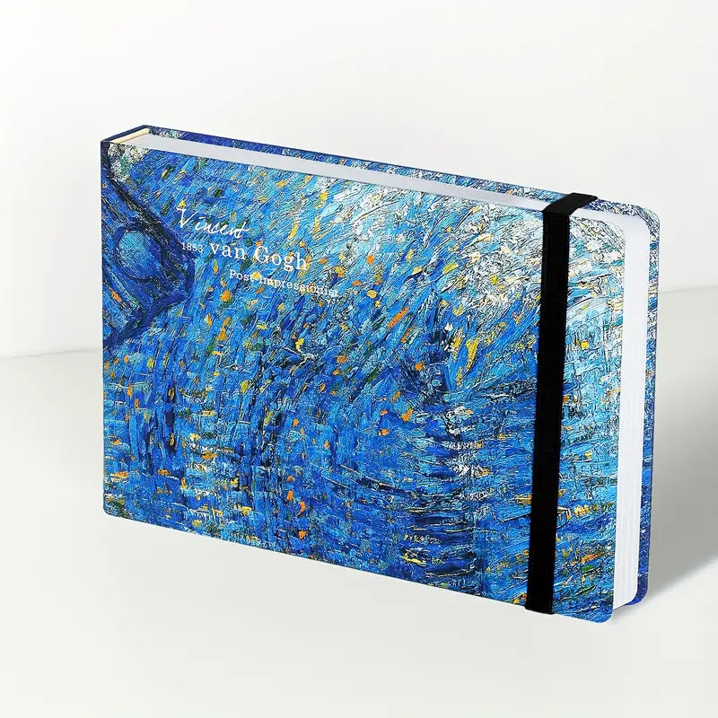 Van Gogh Inspired Oil Painting Art Sketchbook