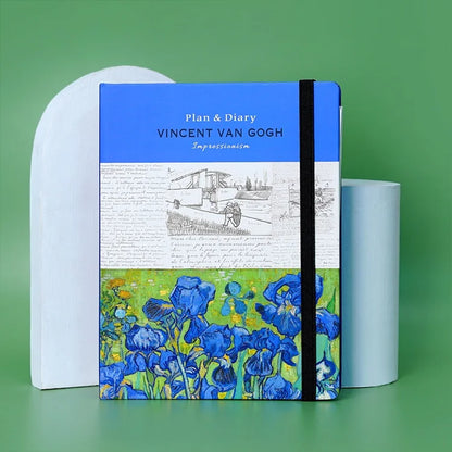 Van Gogh Matt Printed Hardcover Notebook Journal and Planner