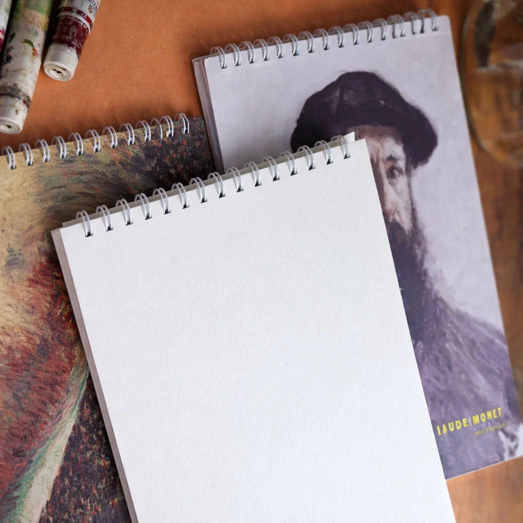 Van Gogh Monet Art Cover Sketchbook and Drawing Pad