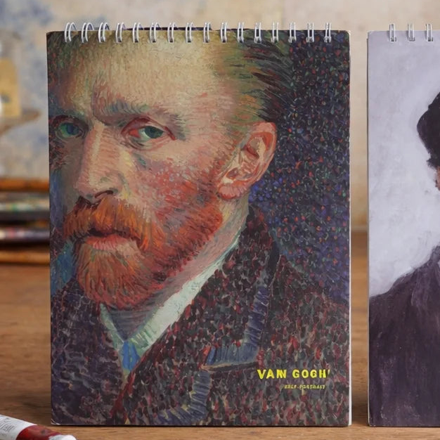 Van Gogh Monet Art Cover Sketchbook and Drawing Pad