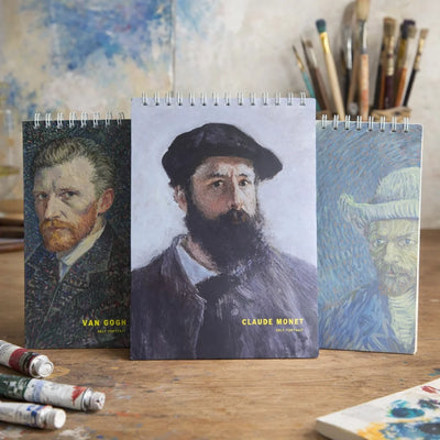 Van Gogh Monet Art Cover Sketchbook and Drawing Pad
