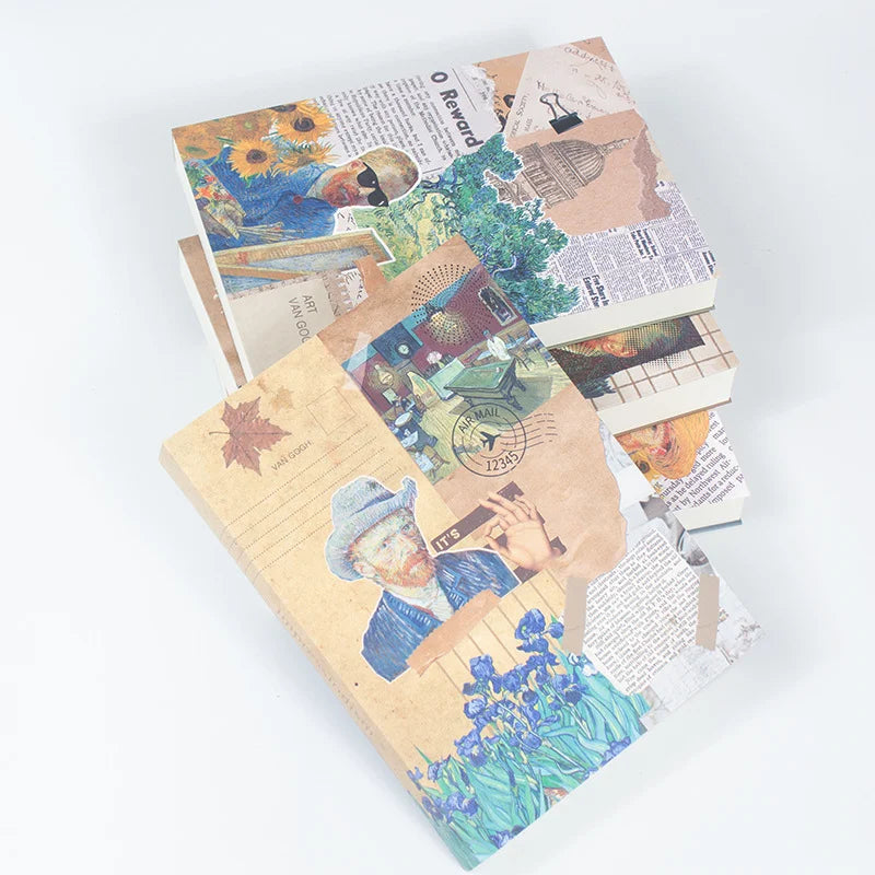 Van Gogh Retro College Soft Cover Sketchbook