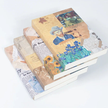 Van Gogh Retro College Soft Cover Sketchbook