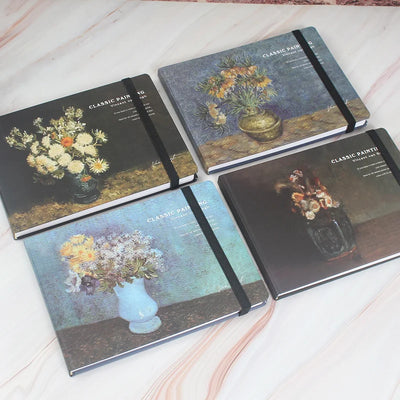 Van Gogh Art Flower Celebration Sketchbook