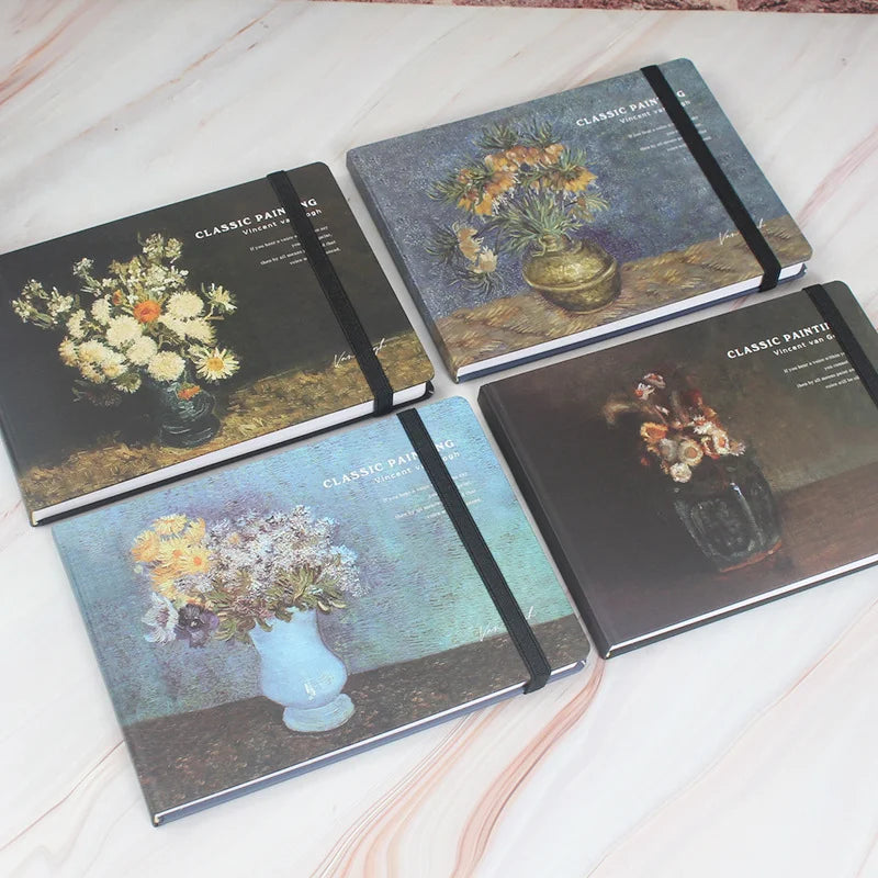Van Gogh Art Flower Celebration Sketchbook