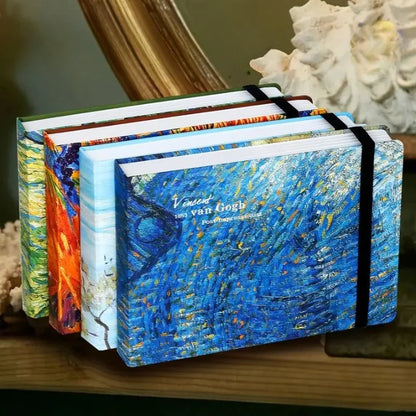 Van Gogh Inspired Oil Painting Art Sketchbook