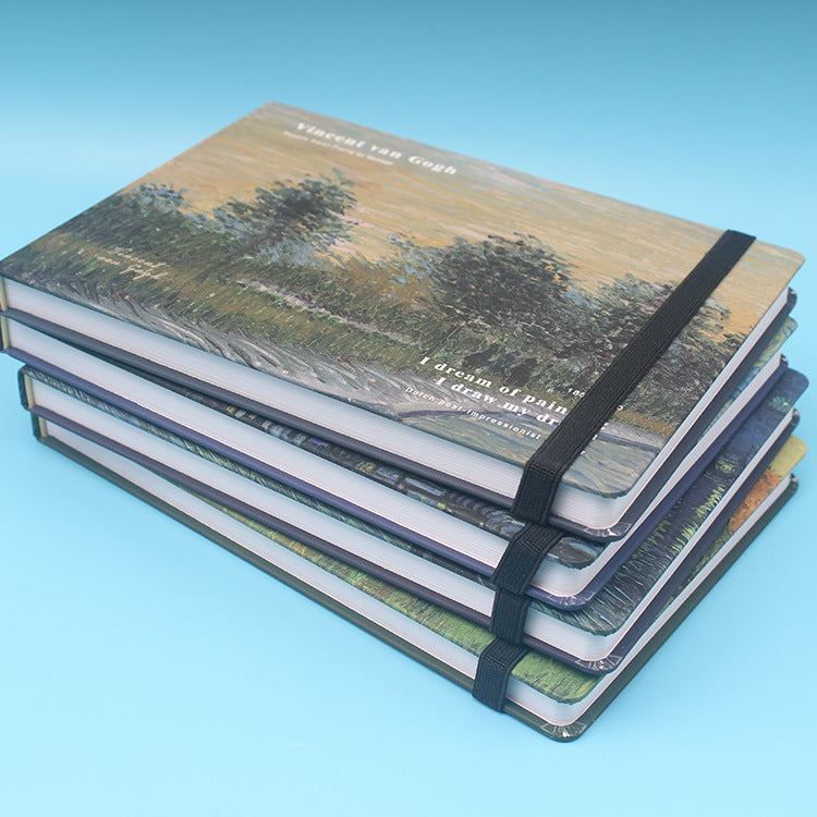 Vincent Van Gogh inspired Landscape Sketchbook