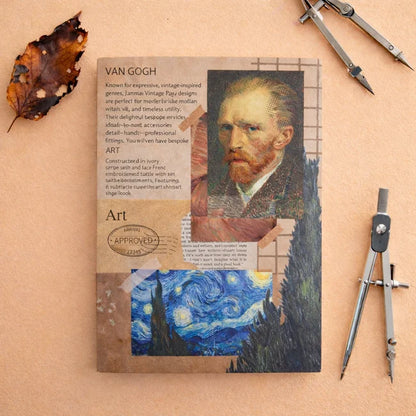 Van Gogh Retro College Soft Cover Sketchbook