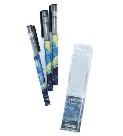 Vangogh Printed Body Gel Pen