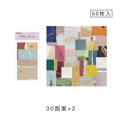 Village Garden Series Scrapbook & Journal Sheets