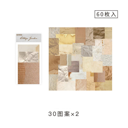 Village Garden Series Scrapbook & Journal Sheets