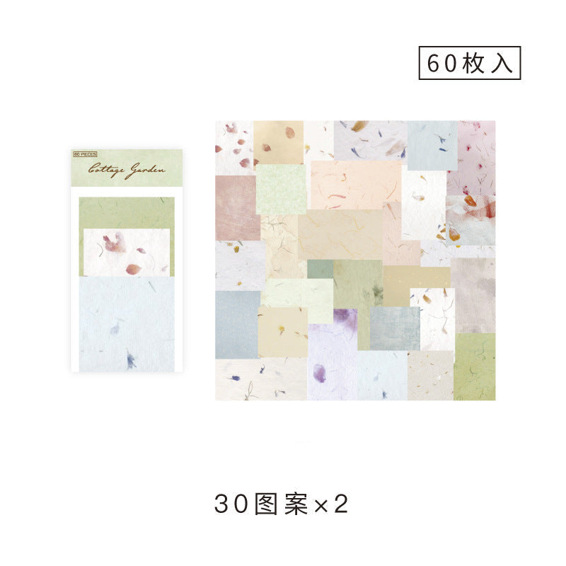 Village Garden Series Scrapbook & Journal Sheets