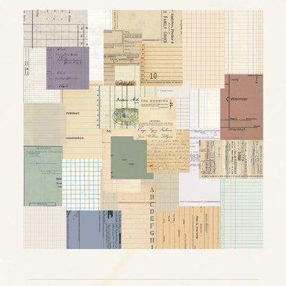 Village Garden Series Scrapbook & Journal Sheets