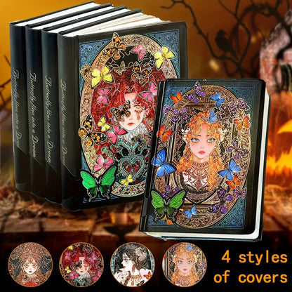 Gothic Inspired Butterfly Dream Journal