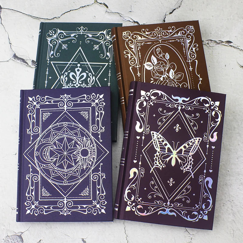 Elegant Black Pages Journal