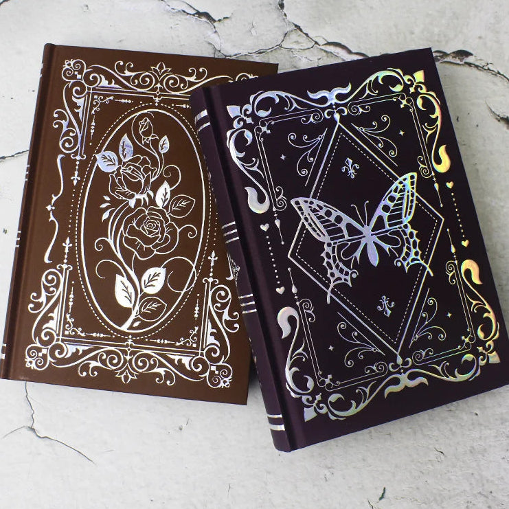 Elegant Black Pages Journal