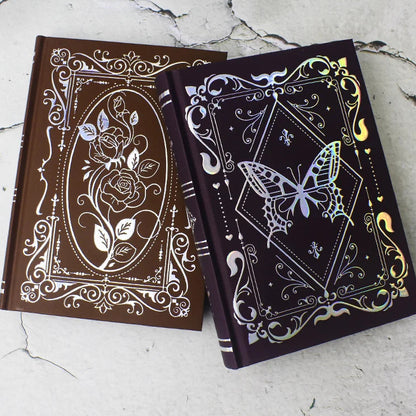 Elegant Black Pages Journal