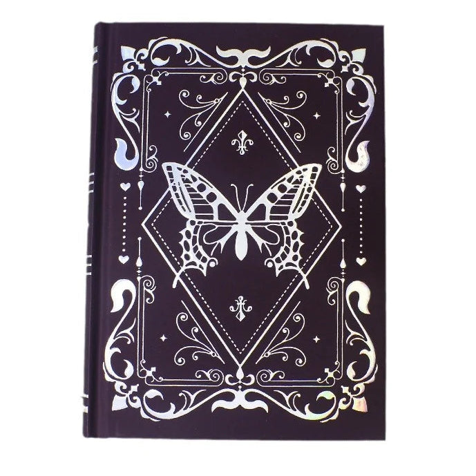 Elegant Black Pages Journal