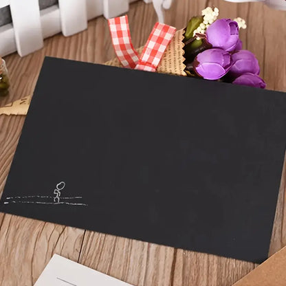 50 Pcs Vintage Blank Kraft Card Sheets
