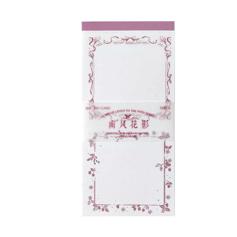 Vintage Decorative Art Frames Sheets and Memopad