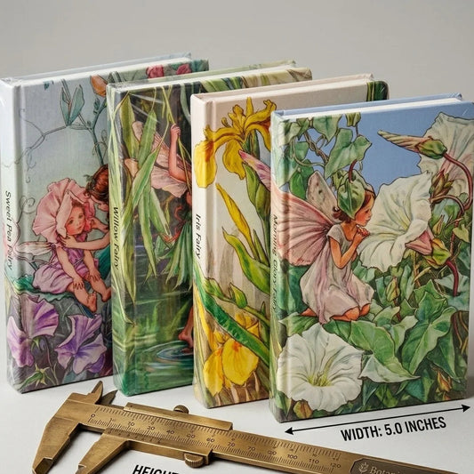 Vintage Fairy Floral Notebook Journal