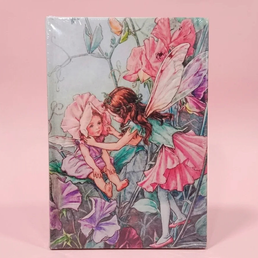Vintage Fairy Floral Notebook Journal