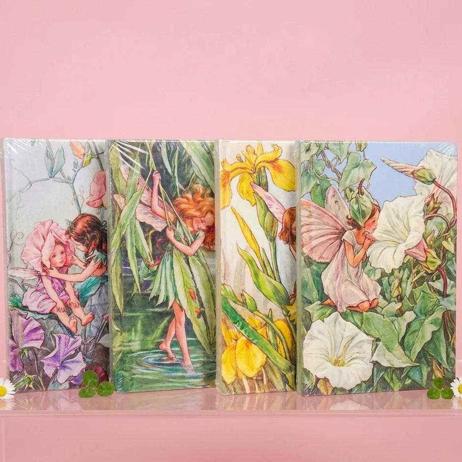 Vintage Fairy Floral Notebook Journal