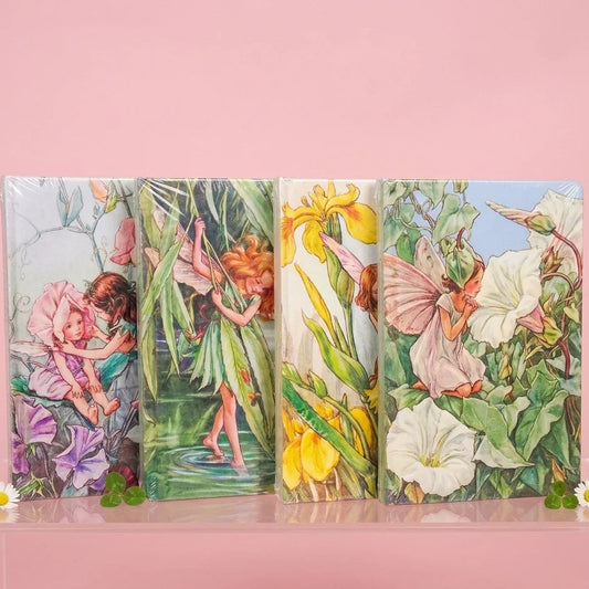 Vintage Fairy Floral Notebook Journal
