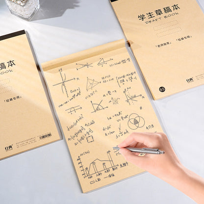 Blank Kraft Pages Memo Draft Pad