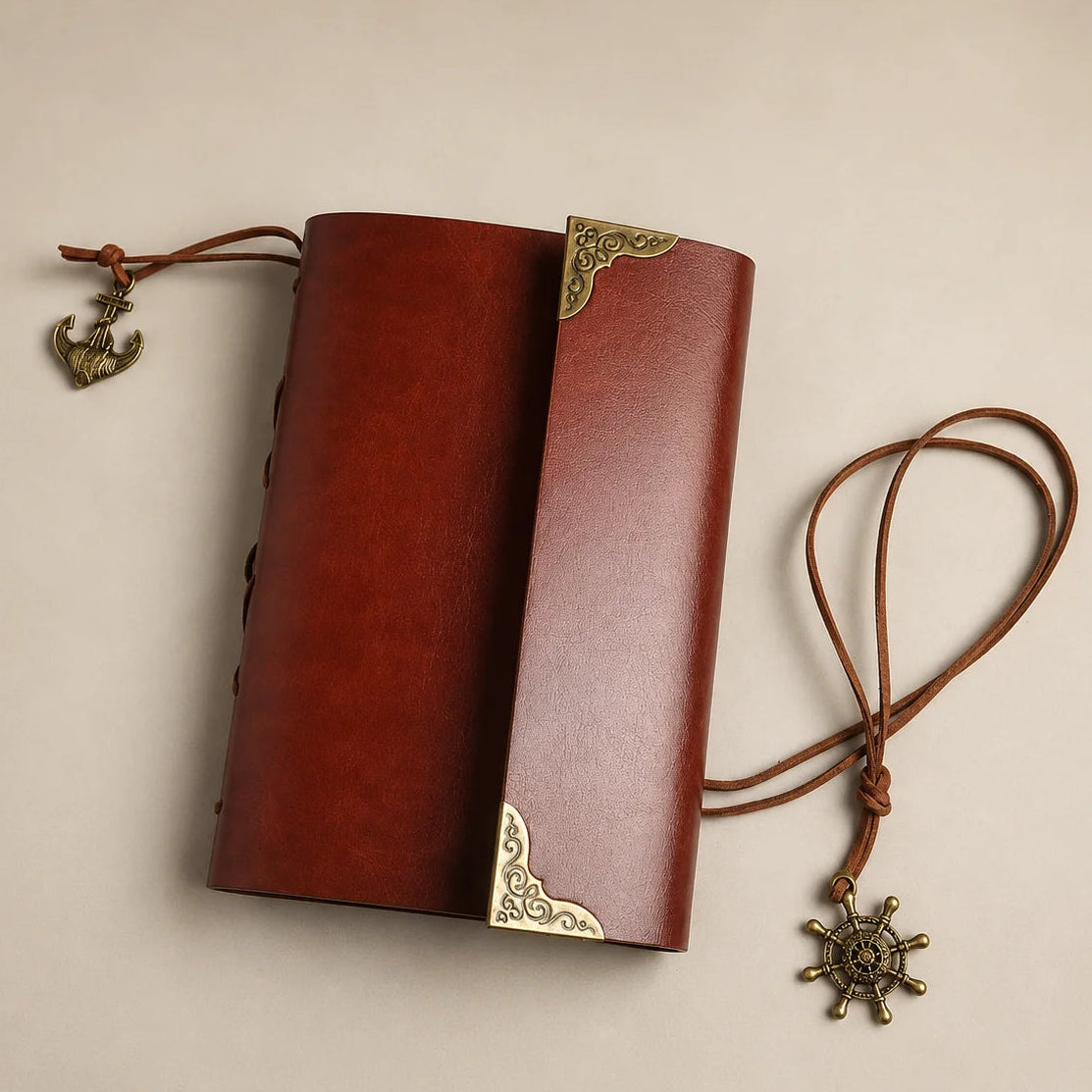 Pirate Style Vintage leather Cover Journal