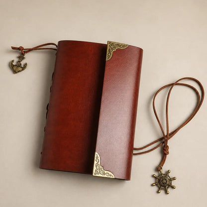 Pirate Style Vintage leather Cover Journal