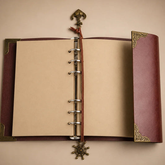 Pirate Style Vintage leather Cover Journal