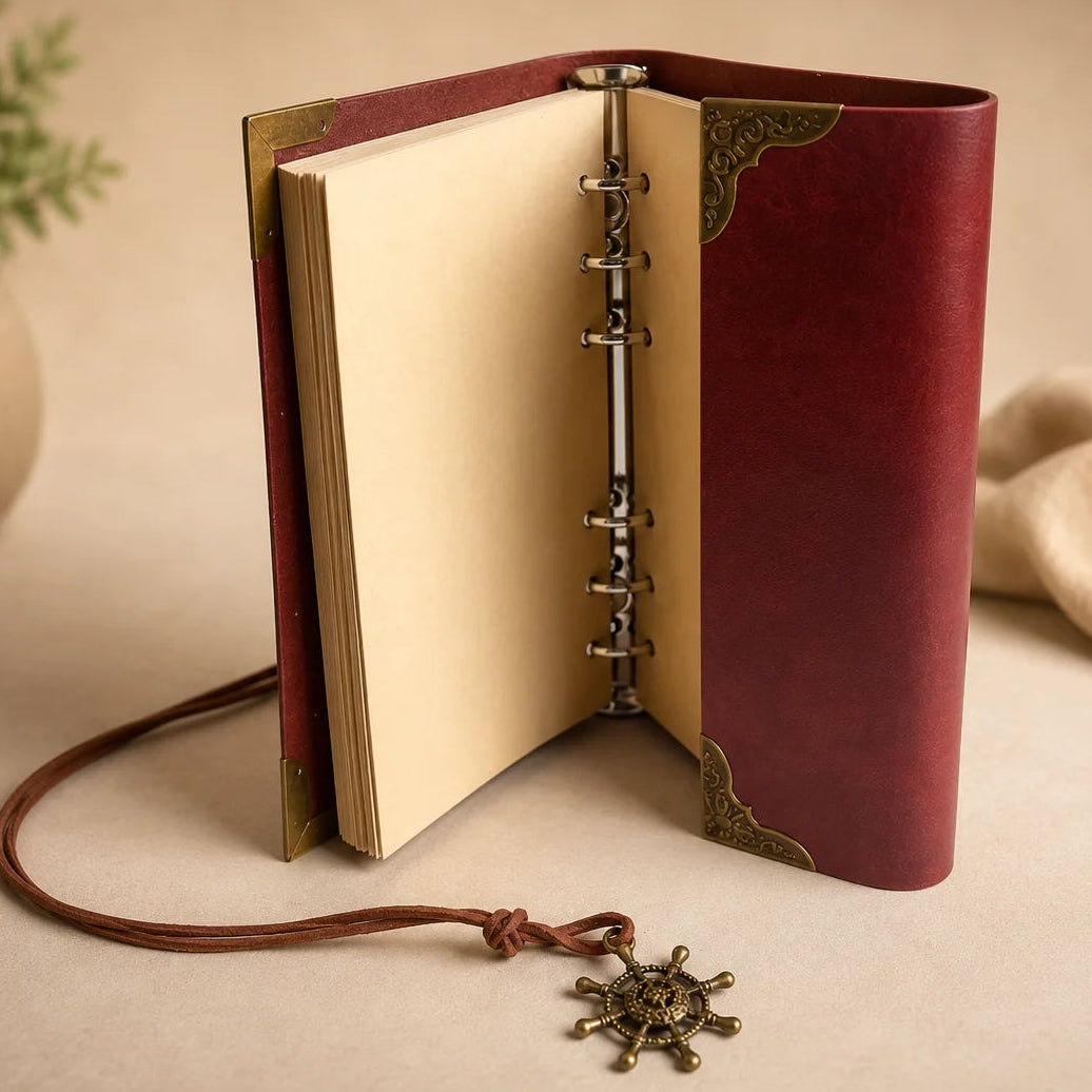 Pirate Style Vintage leather Cover Journal