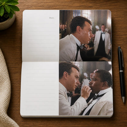 Vintage Movie Theme Hardcover Notebook