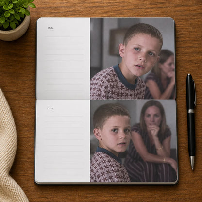 Vintage Movie Theme Hardcover Notebook