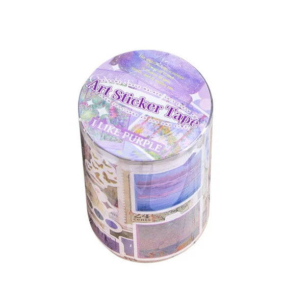Vintage Retro Art Sticker Tape Rolls