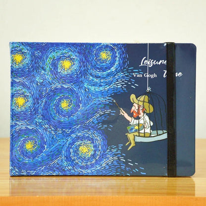 Vintage  Landscape Van Gogh Art Hard Cover Sketchbook