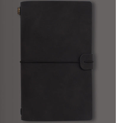 Vintage Travel Leather Binder Notebook Journal