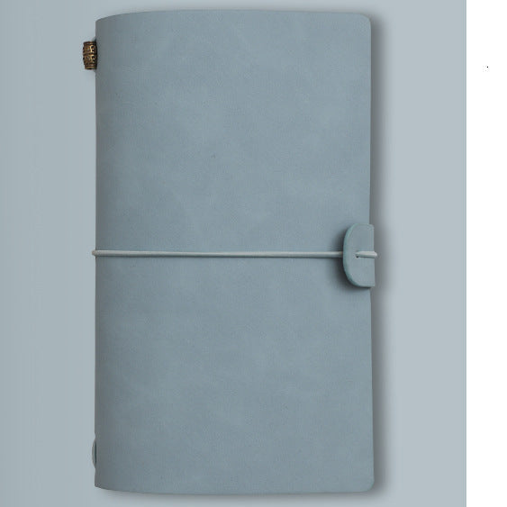 Vintage Travel Leather Binder Notebook Journal