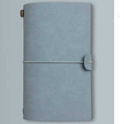 Vintage Travel Leather Binder Notebook Journal