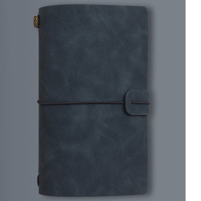 Vintage Travel Leather Binder Notebook Journal