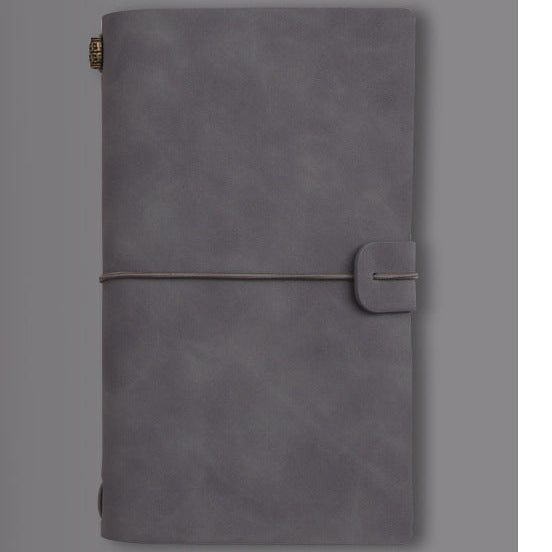 Vintage Travel Leather Binder Notebook Journal