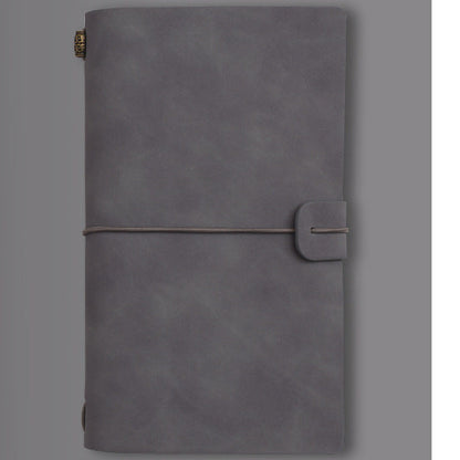 Vintage Travel Leather Binder Notebook Journal