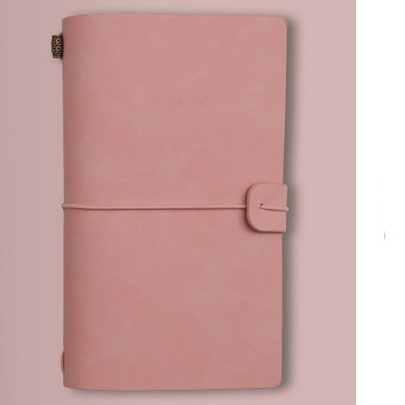 Vintage Travel Leather Binder Notebook Journal