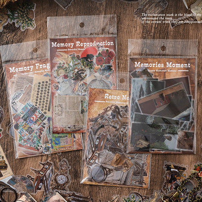 Retro Old Memory Pet Stickers