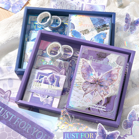Warm Mail Series Butterfly Scrapbook Gift Set
