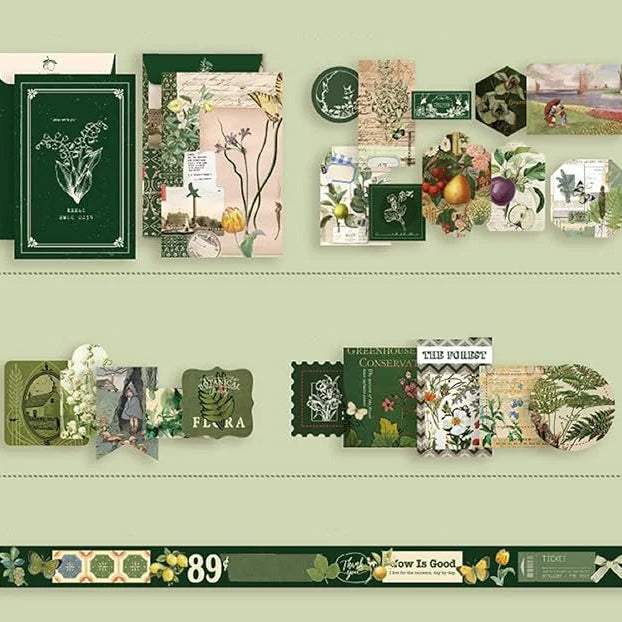 Warm Mail Series ScrapBook Journaling Gift Set