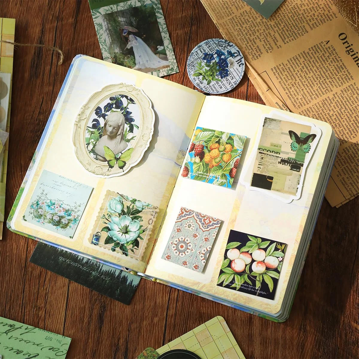 Warm Mail Series ScrapBook Journaling Gift Set