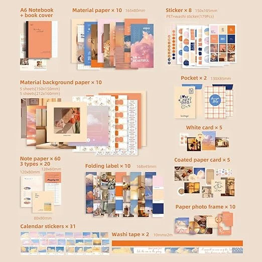 Sunset Vibes Journaling Kit Box